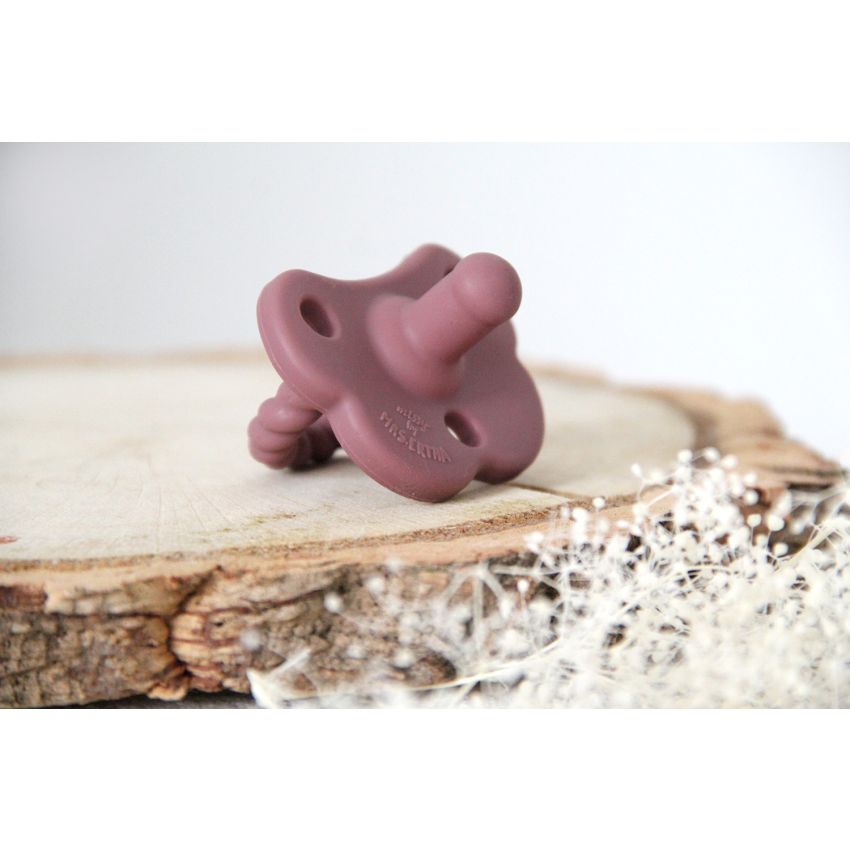 Mrs Ertha - Silikon Schnuller Mauve