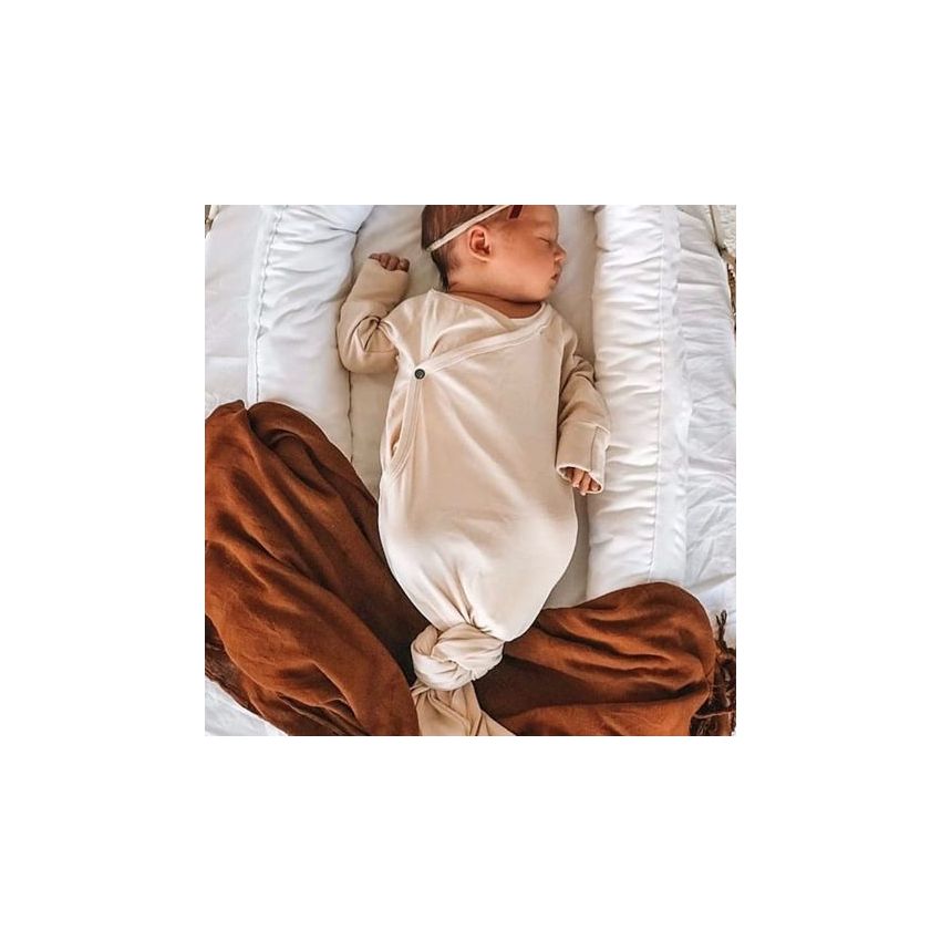 Susukoshi - Strampelbody Kimono Vanilla