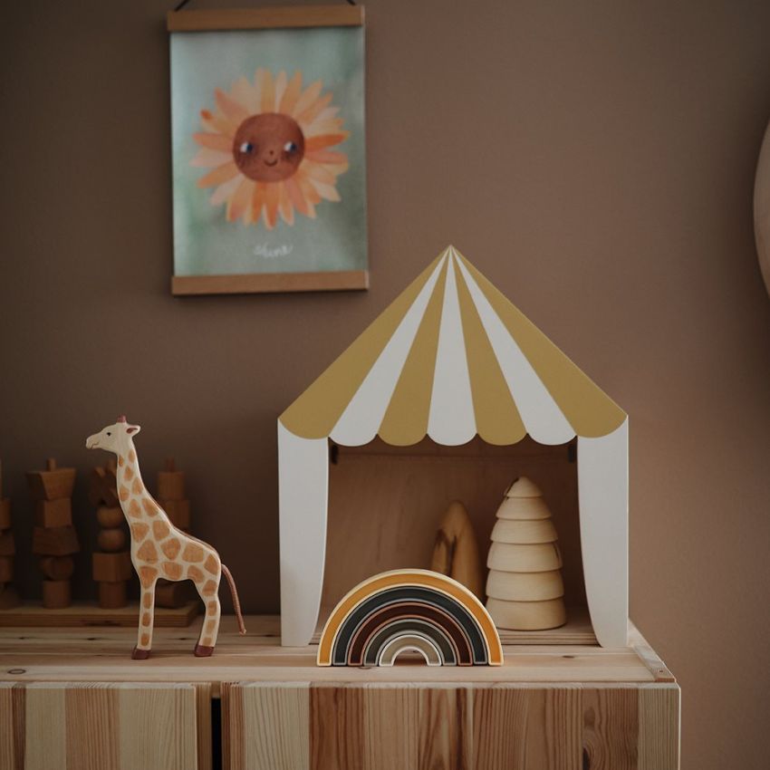 Mushie - Stapel - Regenbogen Sol