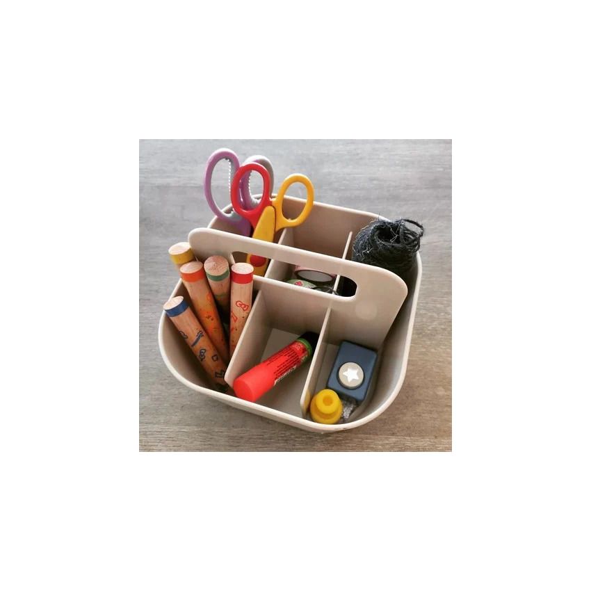 LIEWOOD - Tragbare Aufbewahrungsbox Klein Golden Caramel