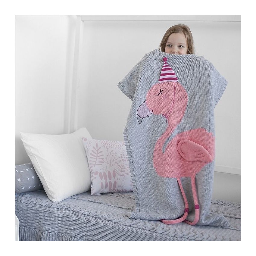 Apero - Knit Manufactory - Decke Flamingo