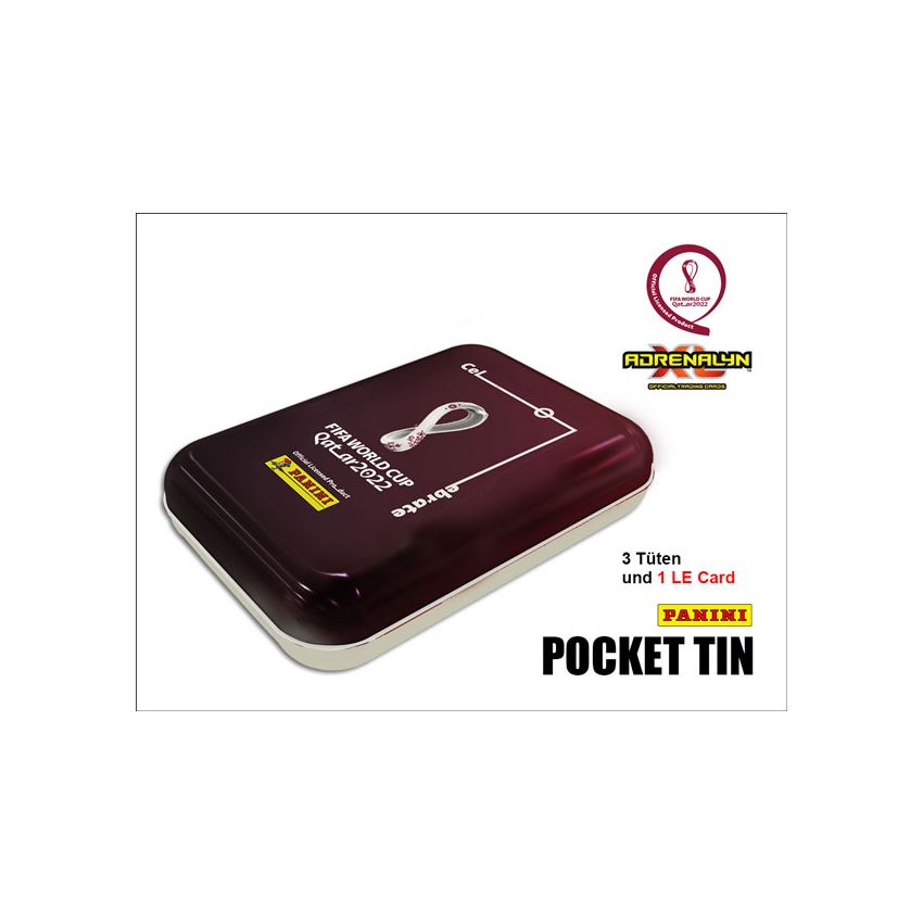 FIFA WM 2022 Sticker - Adrenalyn XL TC – Pocket TIN