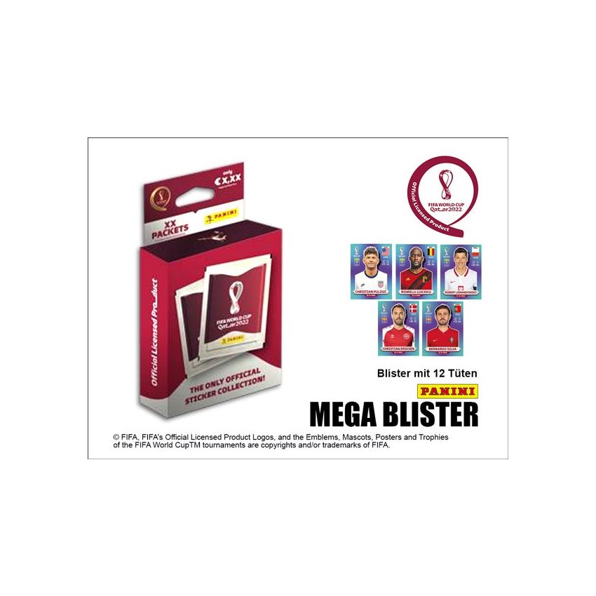 FIFA WM 2022 Sticker - Mega ECO Blister