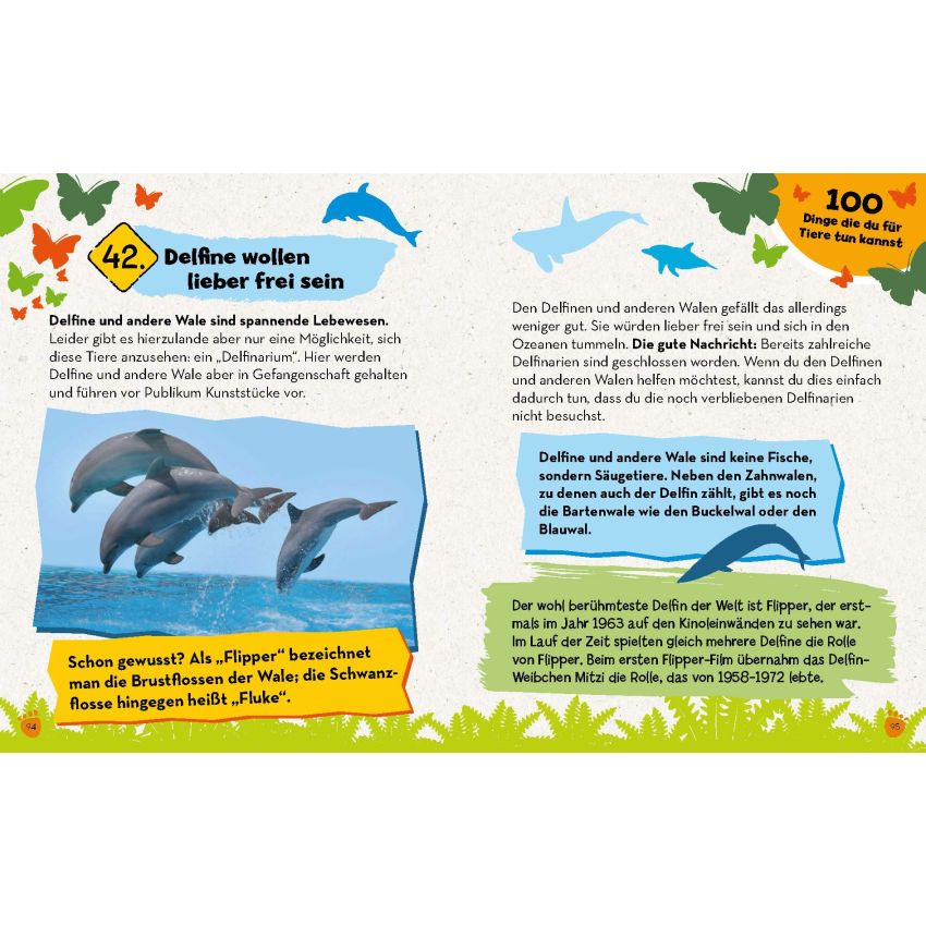 Schwager & Steinlein - 100 Dinge die Du für die Tiere tun kannst