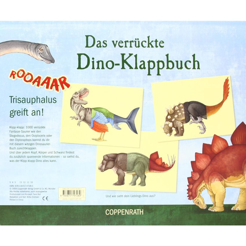 Coppenrath - Das verrückte Dino-Klappbuch