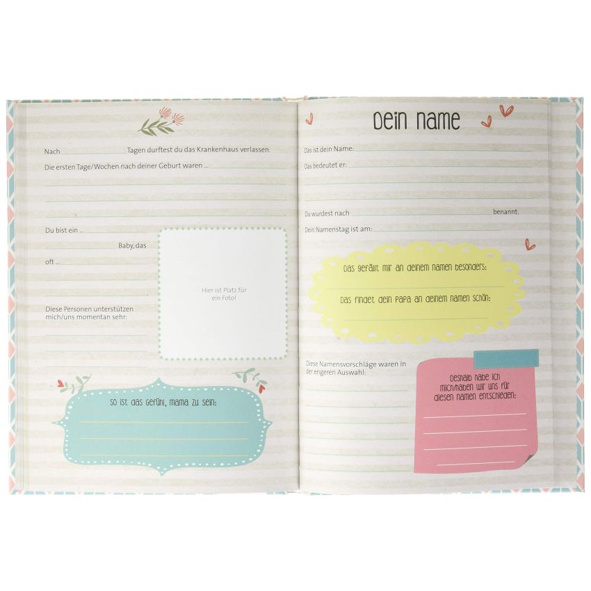 Circon Verlag - Mein Baby! Tagebuch für die Schwangerschaft