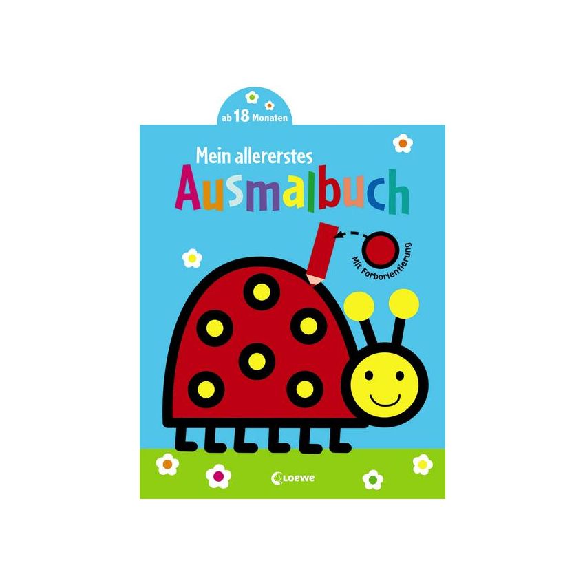 Loewe Verlag - Mein allererstes Ausmalbuch (Marienkäfer)