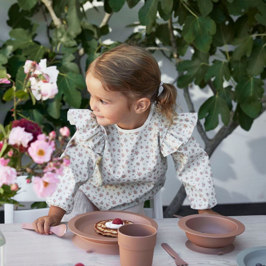 Elodie - Geschirrset Saugnapf Soft Terracotta