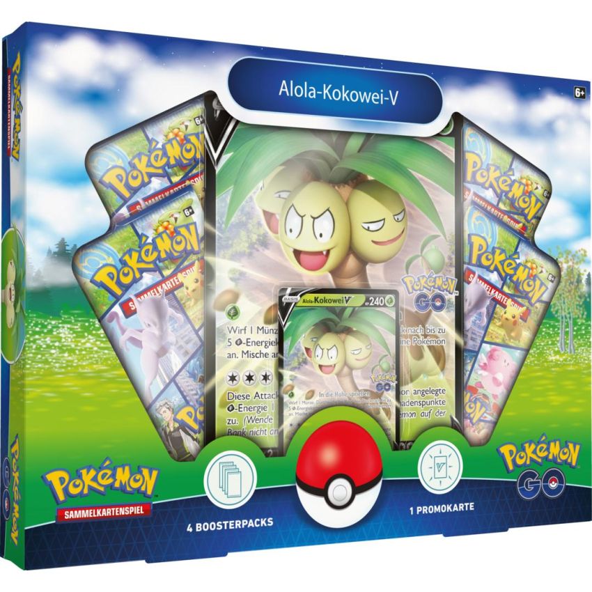 AMIGO - Pokemon SWSH10.5 GO Collection V Box Alola - Deutsch