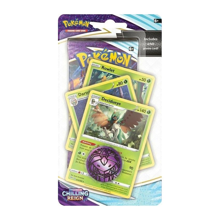 Pokemon SWSH06 Chilling Reign Premium Checklane Blister – Englisch