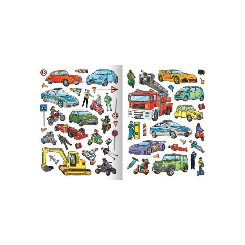 arsEdition - Erstes Stickern: Fahrzeuge