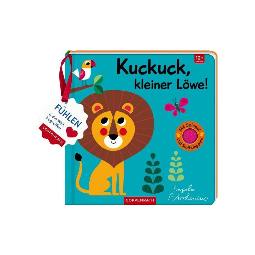Coppenrath - Mein Filz-Fühlbuch: Kuckuck, kleiner Löwe!