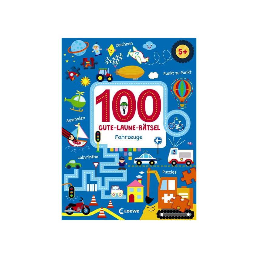 Loewe Verlag - 100 Gute-Laune-Rätsel - Fahrzeuge - Lernspiele