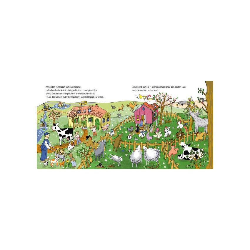 Carlsen Verlag - Maxi Pixi: Hildegard das dicke Huhn, hat vor Ostern viel zu tun