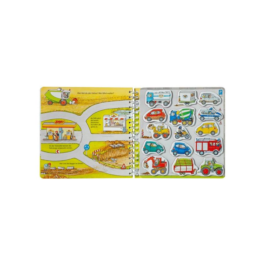 Ravensburger - Wer fährt wohin? Magnet- Spielbuch