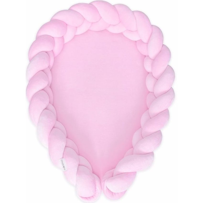 Sparrow - Babynest Bettschlange Babypink 2 in 1