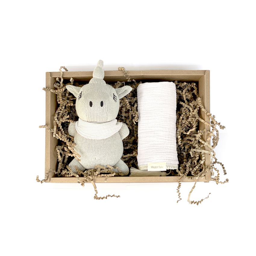 Mrs Ertha - Geschenkbox Unicorno Pearl & Weiss