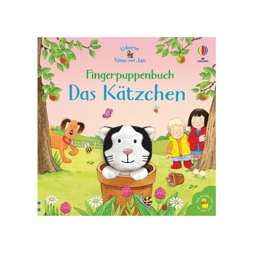 Usborne Verlag - Nina und Jan - Fingerpuppenbuch: Das Kätzchen