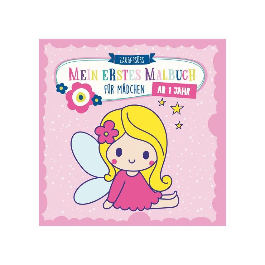 Paleroma Verlag - Mein erstes Malbuch ab 1 Jahr für Mädchen