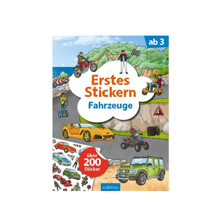 arsEdition - Erstes Stickern: Fahrzeuge