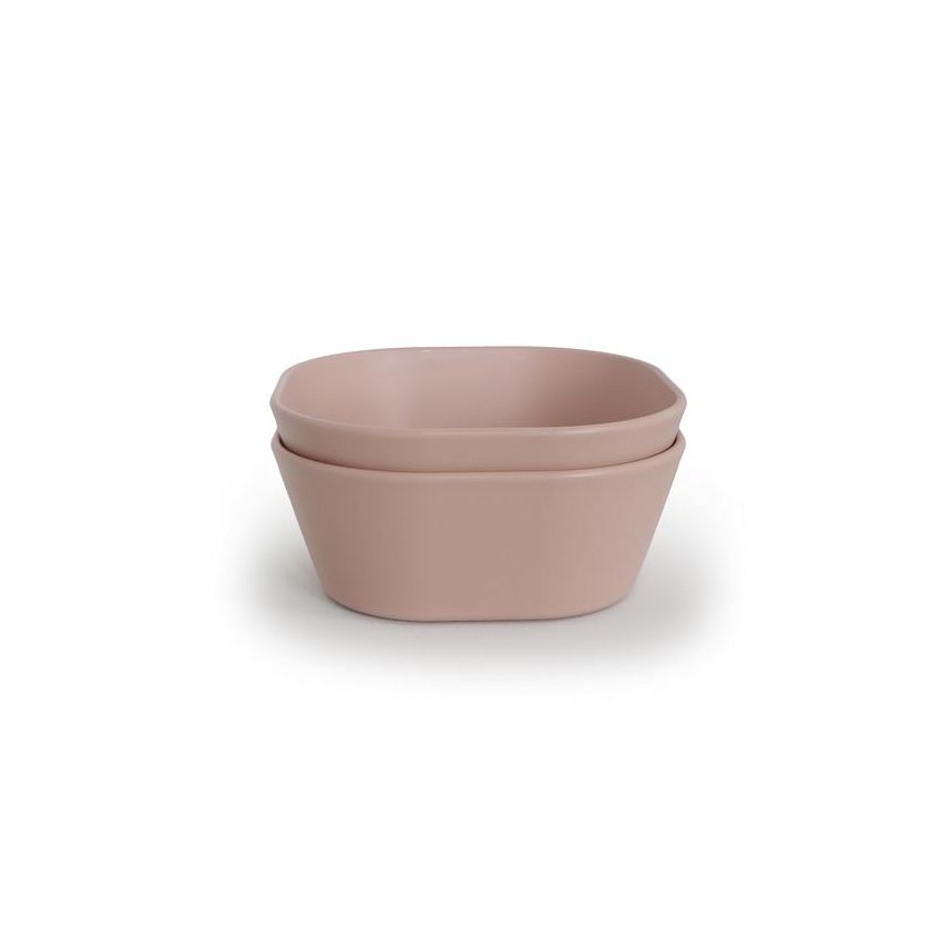 Mushie - 2er Set Schalen Square Blush