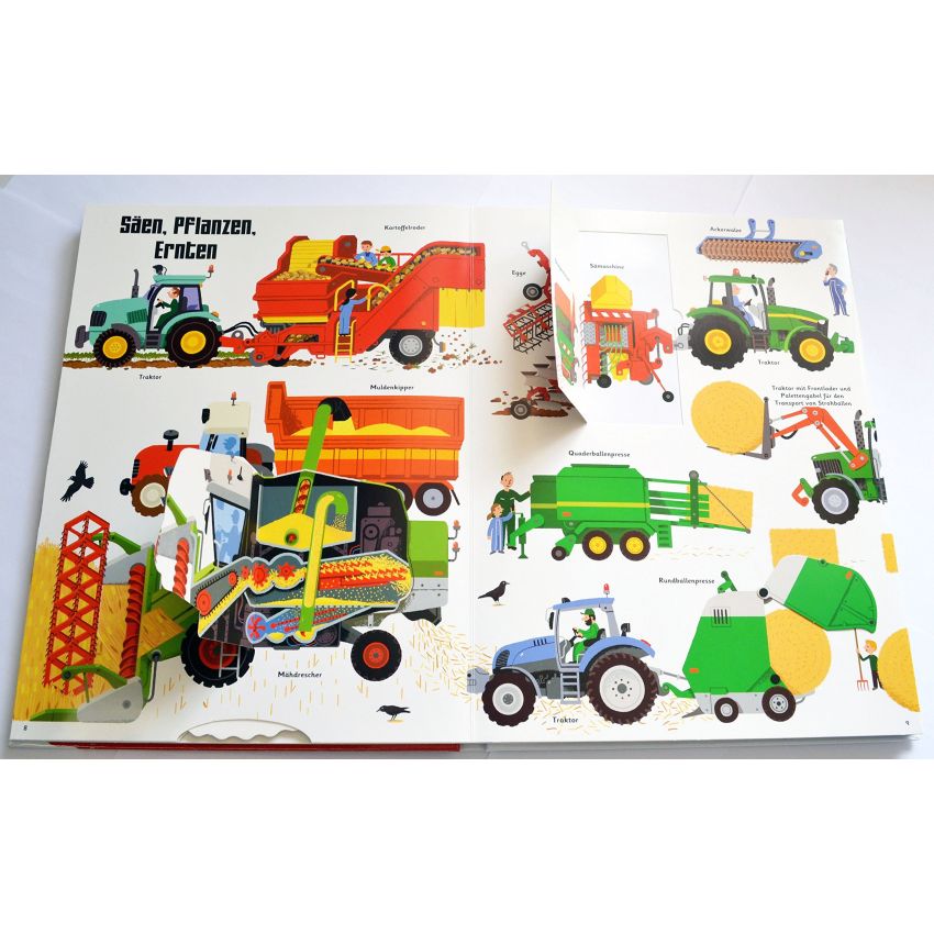 Gerstenberg Verlag - Mein großes Buch der Fahrzeuge Über 60 Klappen und Spielelemente