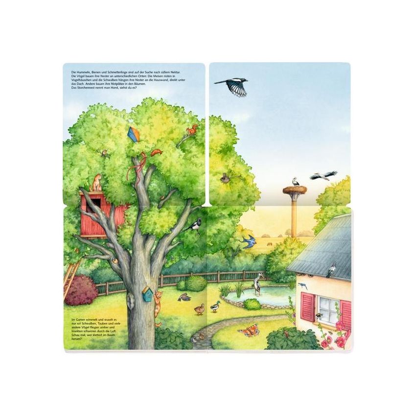 Coppenrath - Tiere über und unter der Erde - Mit großen Ausklappseiten!