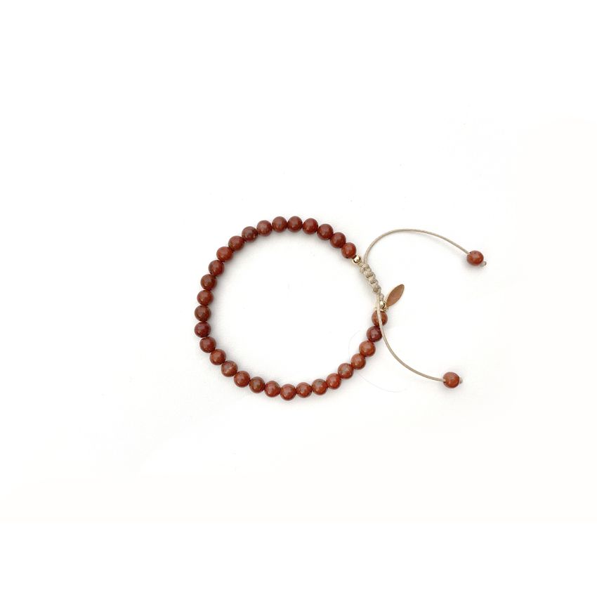 Mrs Ertha - Kinderarmband Red Jasper