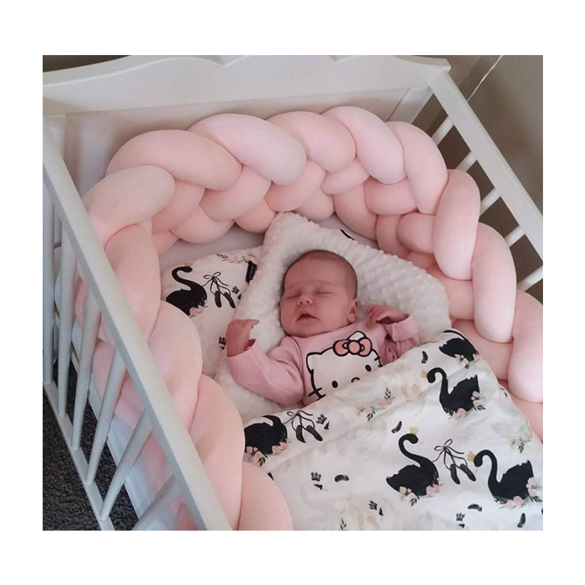 Sparrow - Bettschlange extrabreit Babypink