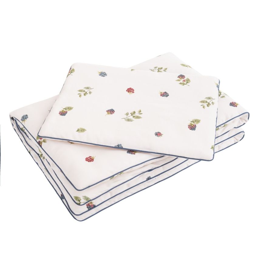 Samiboo - XL Bettset gefüttert 180 x 150cm Blackberries