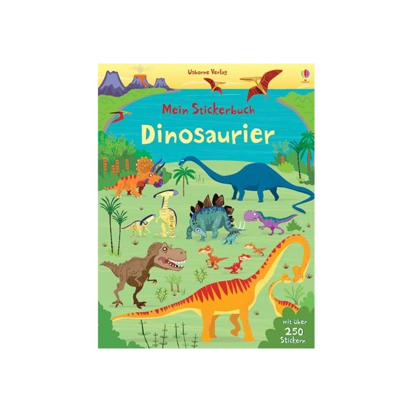 Usborne Verlag - Mein Stickerbuch: Dinosaurier