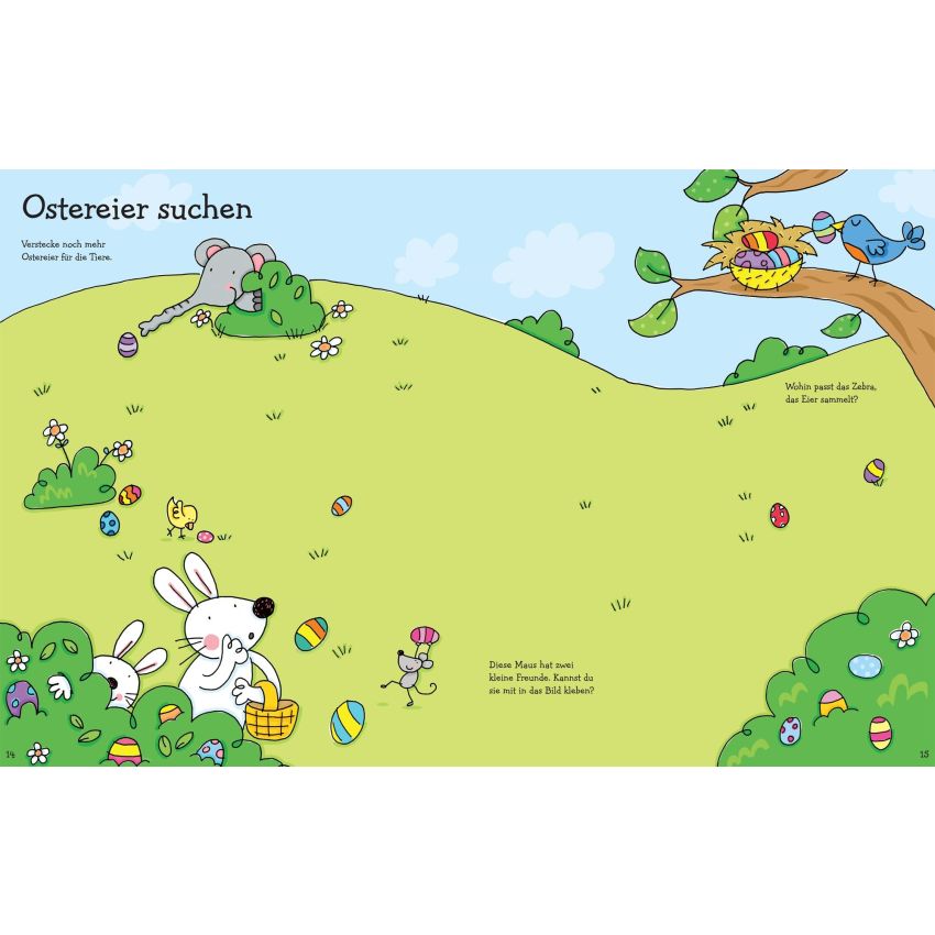 Usborne Verlag - Mein erstes Stickerbuch Ostern