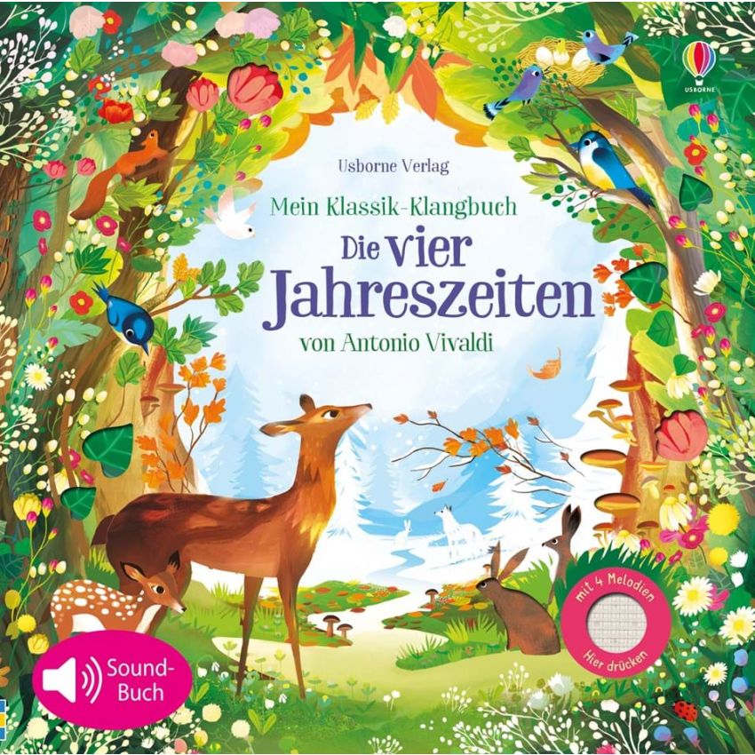 Usborne Verlag - Mein Klassik-Klangbuch: Die vier Jahreszeiten von Antonio Vivaldi