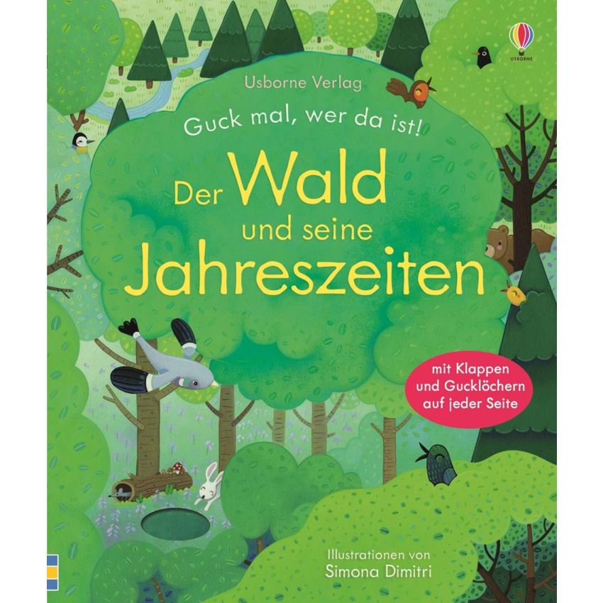 Usborne Verlag - Klappbuch - Der Wald und seine Jahreszeiten