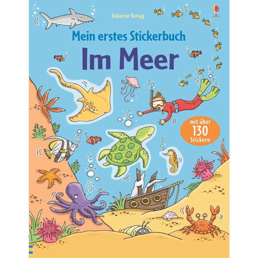Usborne Verlag - Mein erstes Stickerbuch: Im Meer