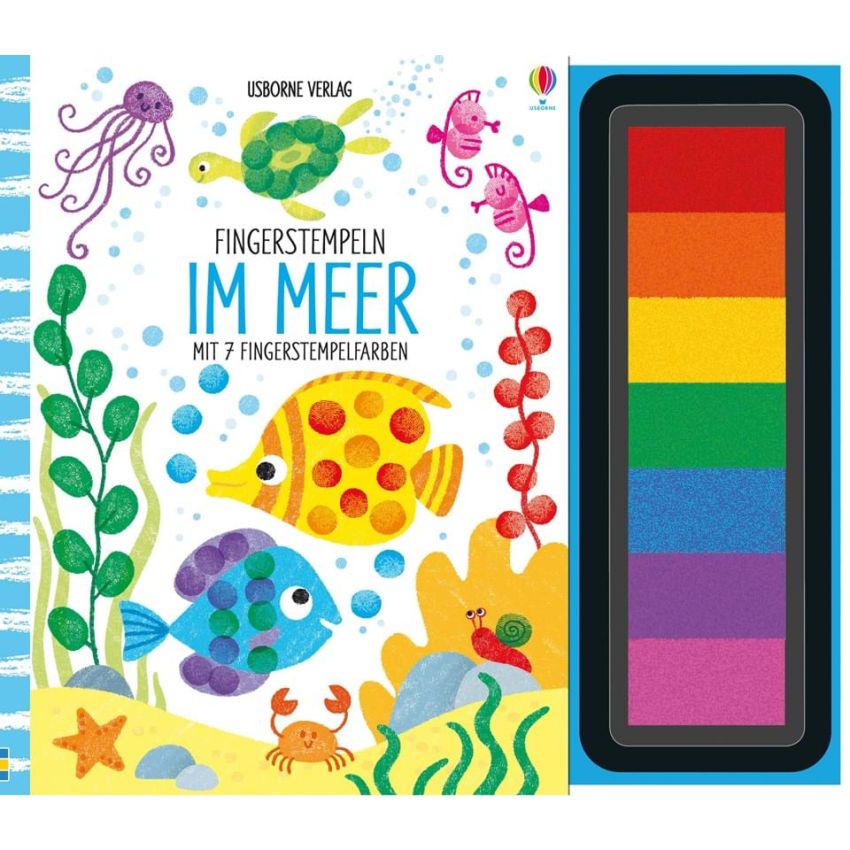 Usborne Verlag - Fingerstempeln: Im Meer