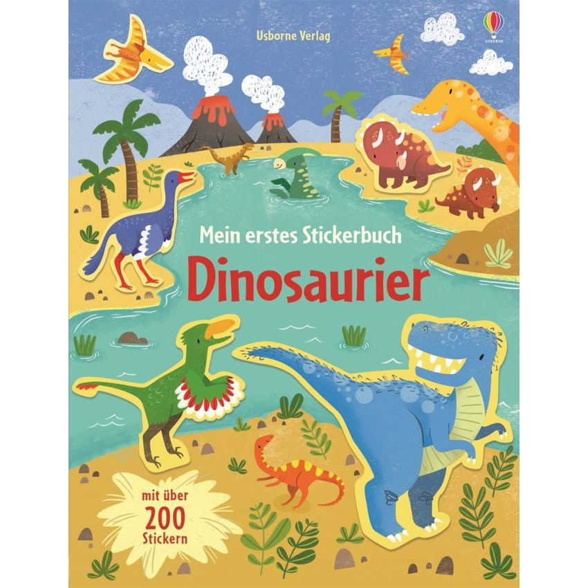 Usborne Verlag - Mein erstes Stickerbuch: Dinosaurier