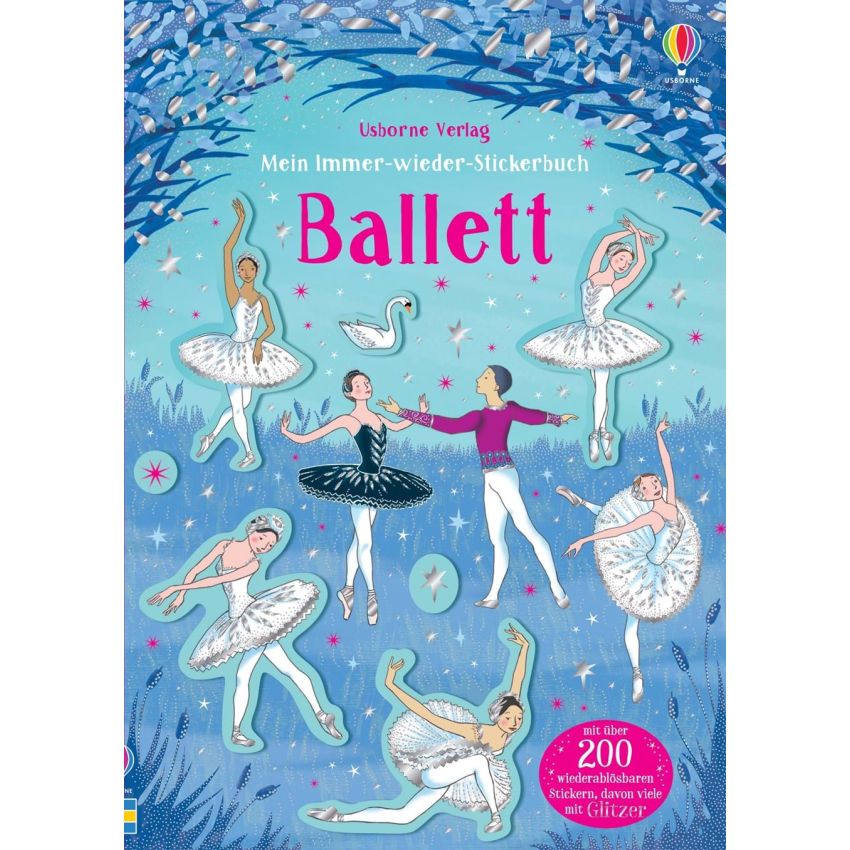 Usborne Verlag - Mein Immer-wieder-Stickerbuch: Ballett