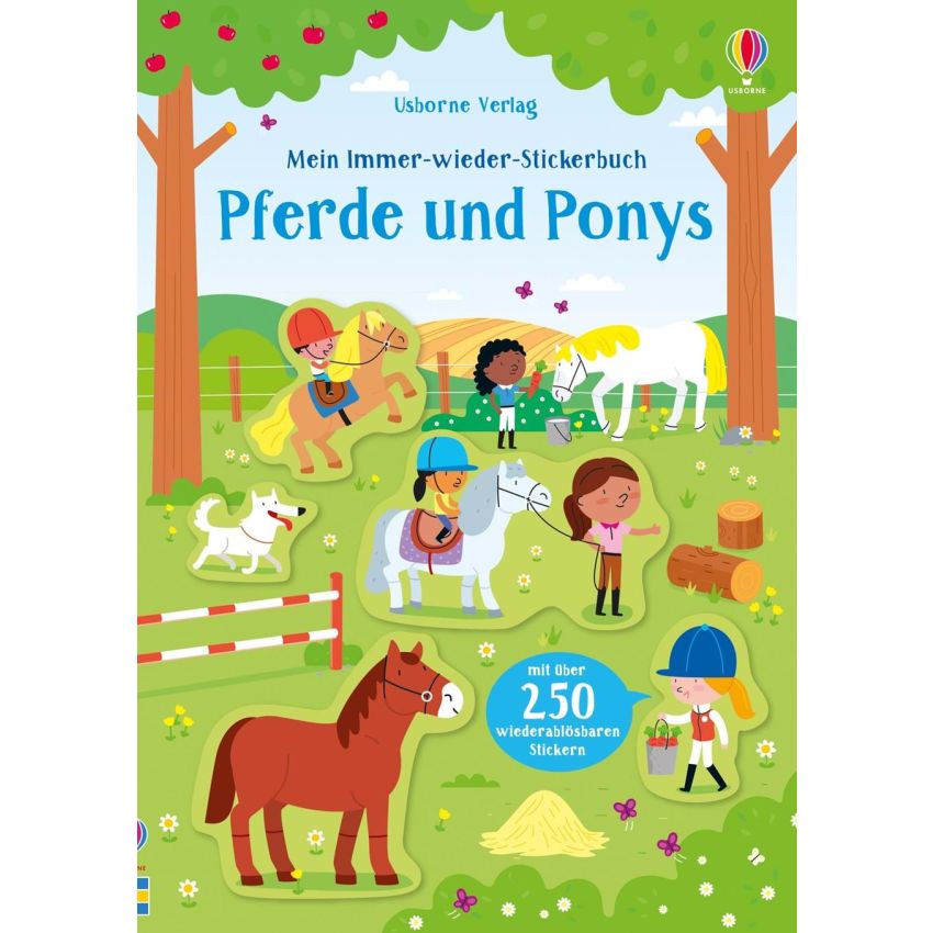 Usborne Verlag - Mein Immer-wieder-Stickerbuch: Pferde und Ponys
