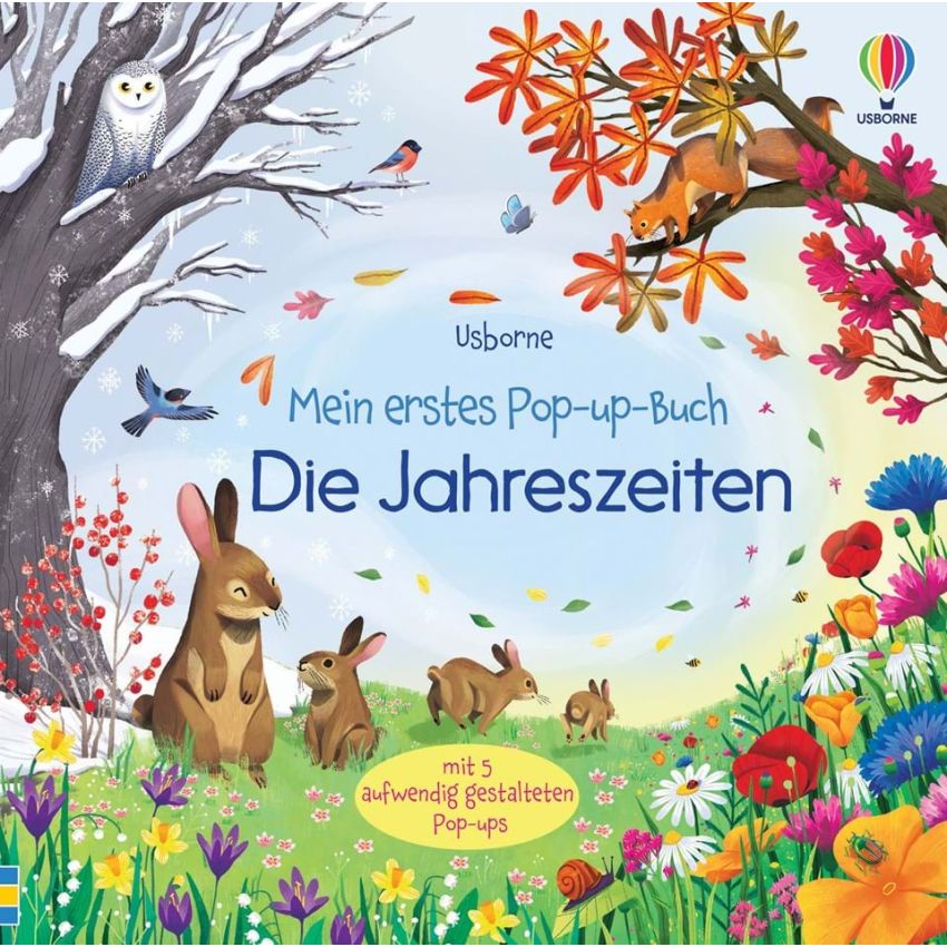 Usborne Verlag - Mein erstes Pop-up-Buch: Die Jahreszeiten
