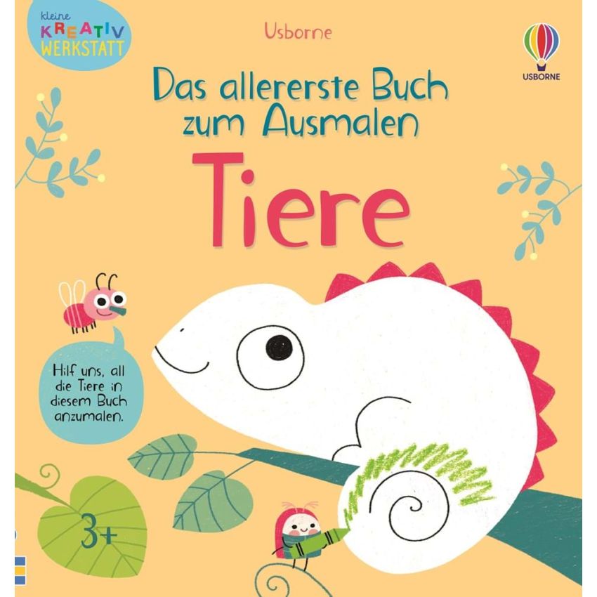 Usborne Verlag - Das allererste Buch zum Ausmalen: Tiere