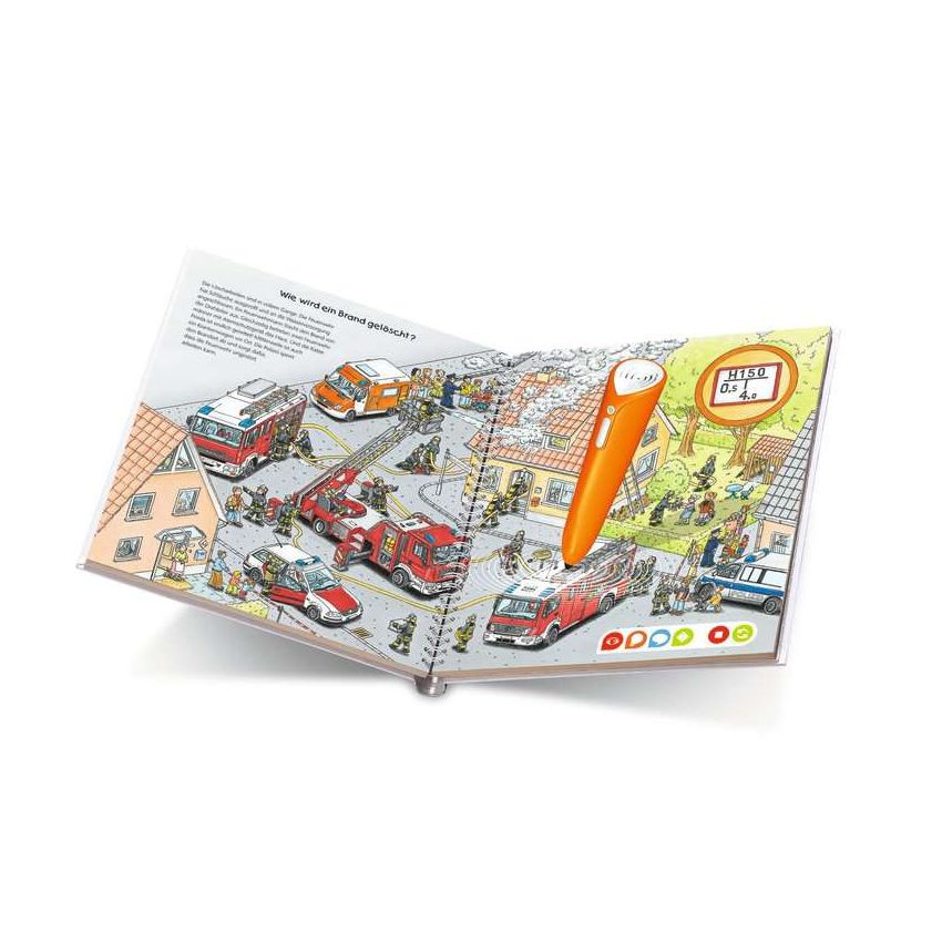 Ravensburger tiptoi® - Wieso? Weshalb? Warum? Unterwegs mit der Feuerwehr