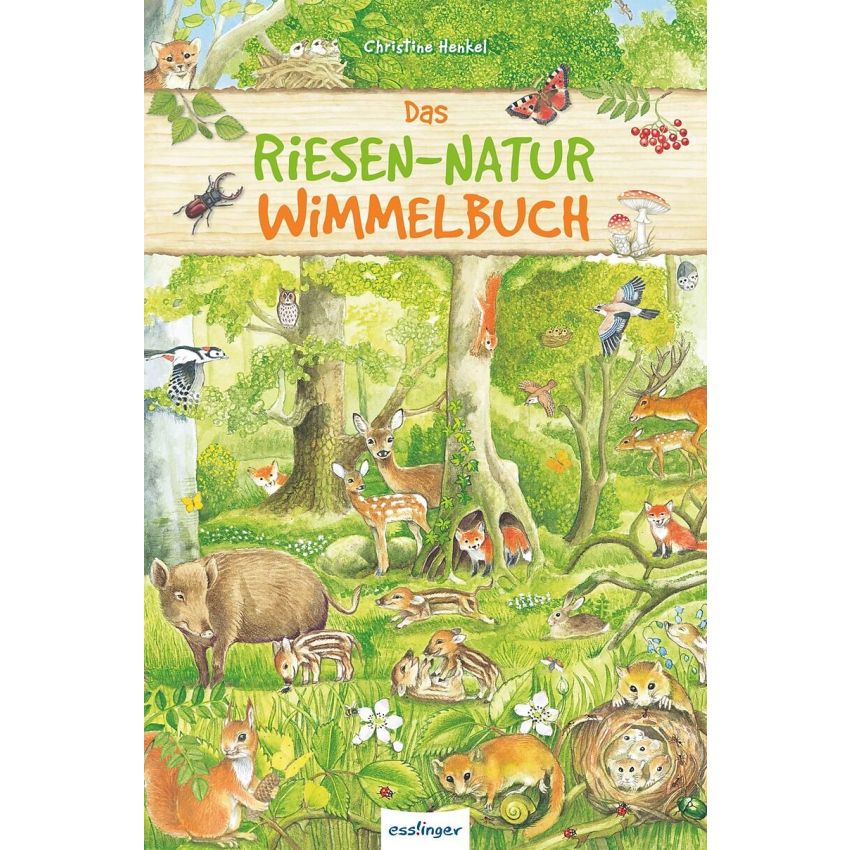 Esslinger Verlag - Das Riesen Natur- Wimmelbuch XXL