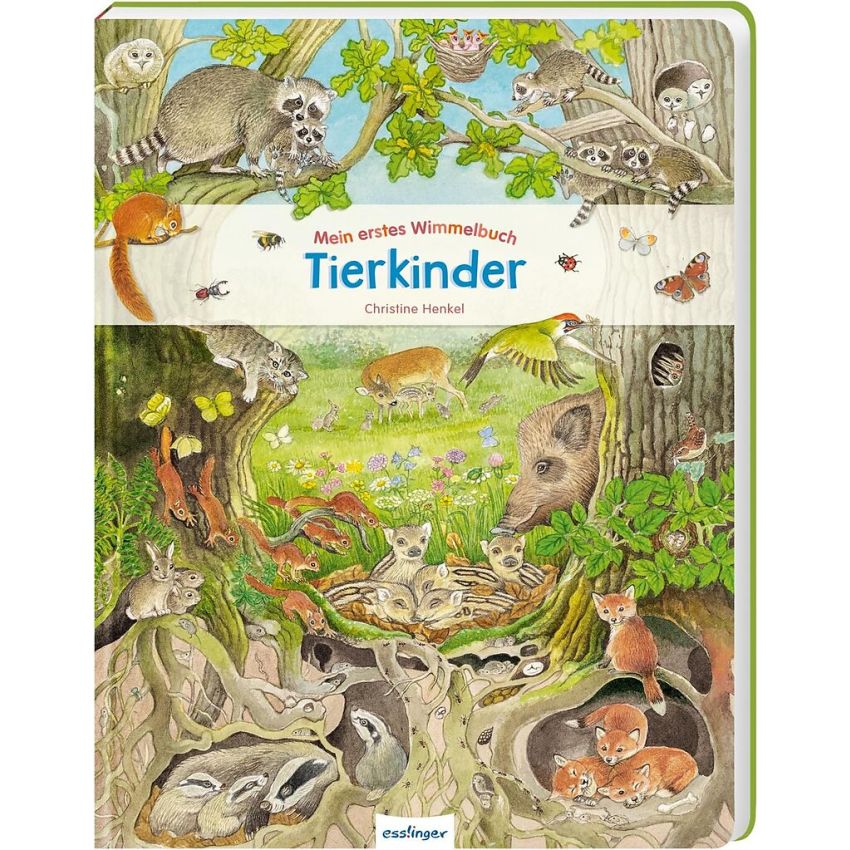 Esslinger Verlag - Mein erstes Wimmelbuch: Tierkinder