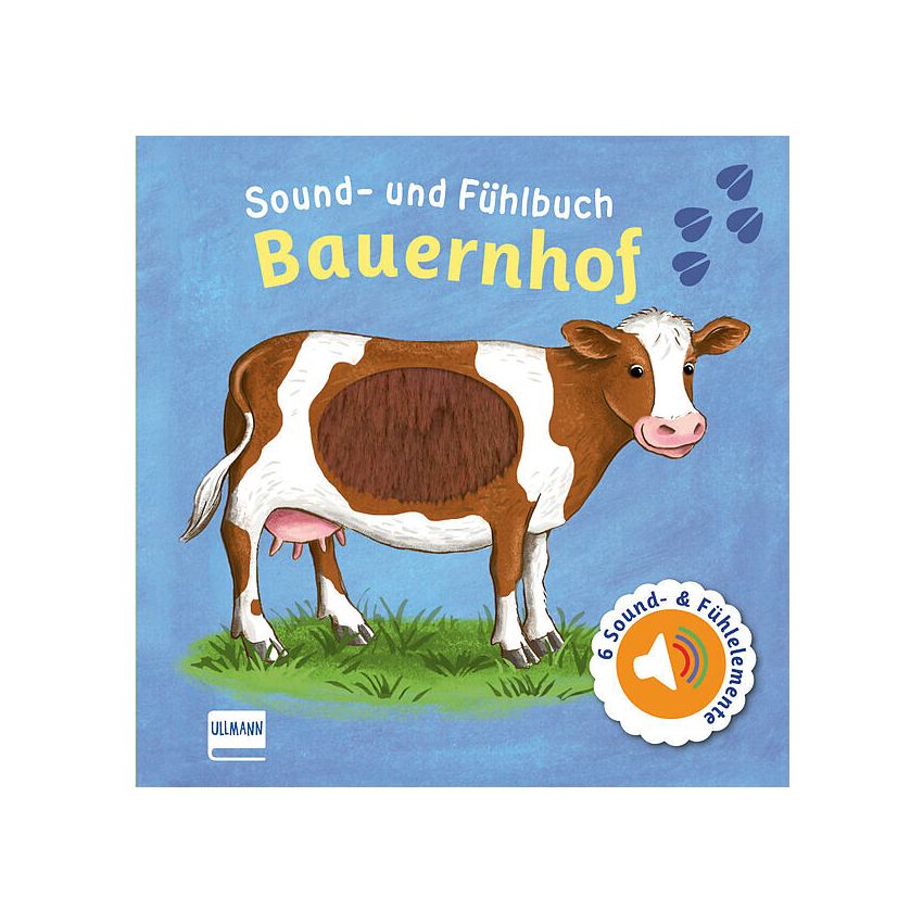 Ullmann Verlag - Sound- und Fühlbuch Bauernhof (mit 6 Sounds und Fühlelementen)