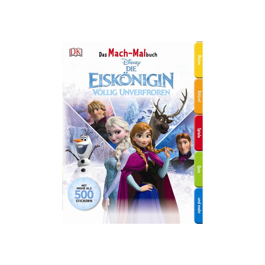 Disney Die Eiskönigin - Das Mach-Malbuch