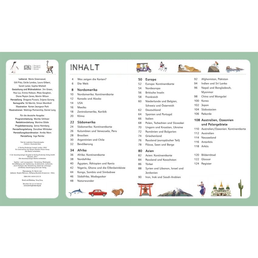 Dorling Kindersley - Weltatlas für Kinder