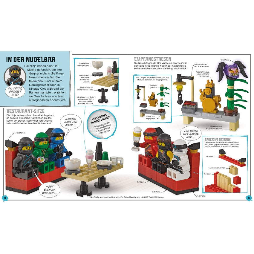 LEGO® Ninjago - Abenteuer selbst gebaut! Die größten Duelle