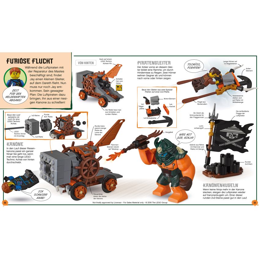 LEGO® Ninjago - Abenteuer selbst gebaut! Die größten Duelle