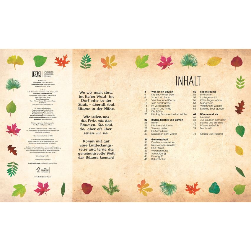 Dorling Kindersley -  Bäume - Entdecke die verborgene Welt des Waldes